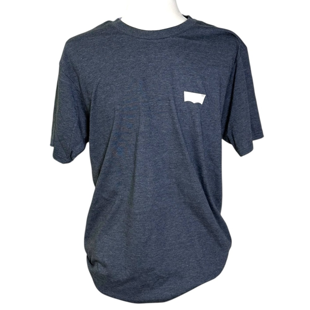 Levi's Blue Short Sleeve Tee Classic Crew Neck